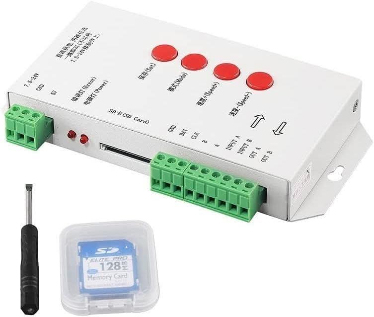 lededittm's tweet photo. T1000S LED RGB Full Color Programmable Pixels Controller DMX512 SD Card WS2801 WS2811 WS2812B LPD6803 LED Strip DC5V- 24V RGB Full Color Controller
🌐 https://t.co/qVU5snBq9p

#ledeffects #ledediteffects #ledcontroller #pixelled #ledstriplights #lededittm #t1000s https://t.co/mwrzsYCA7I