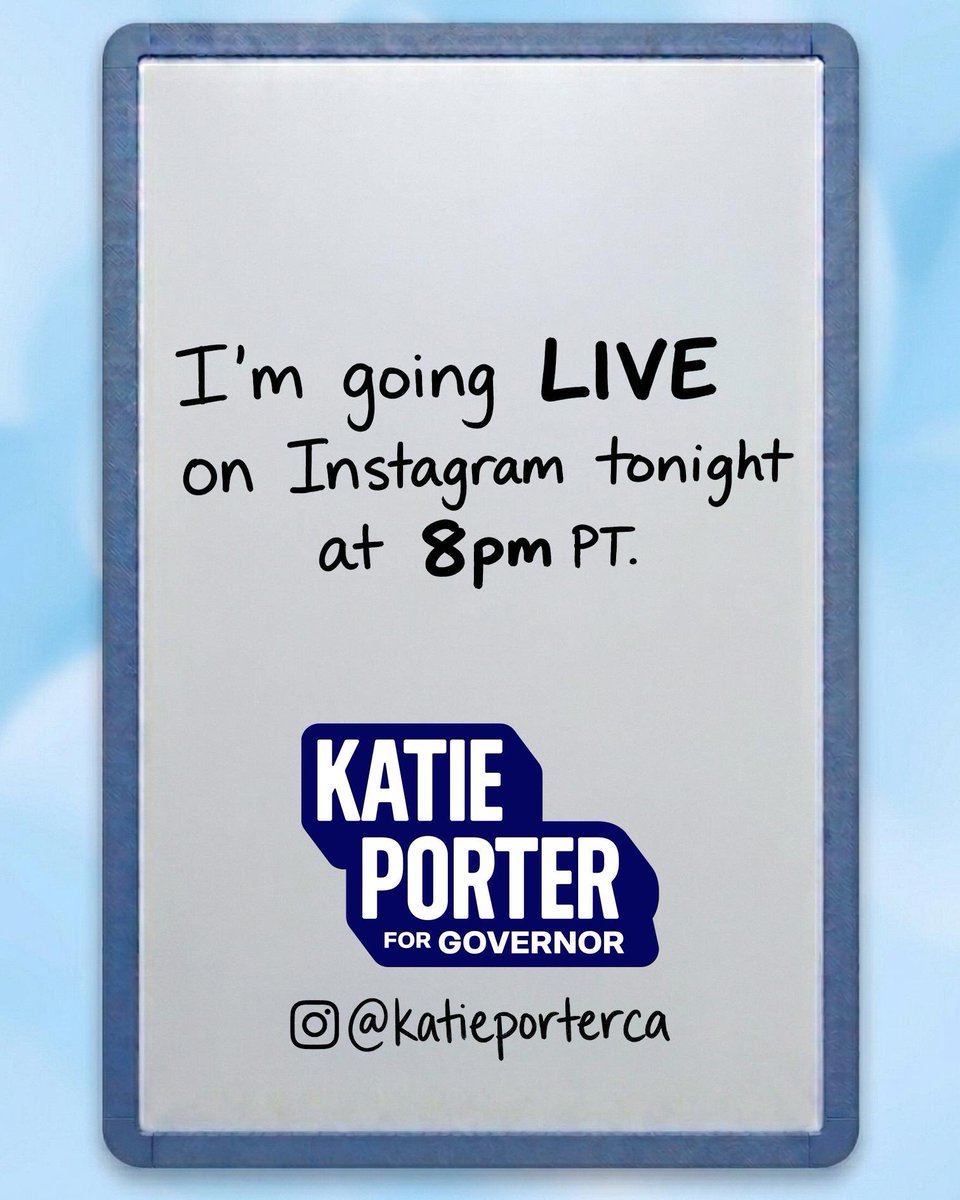 Katie Porter tweet media