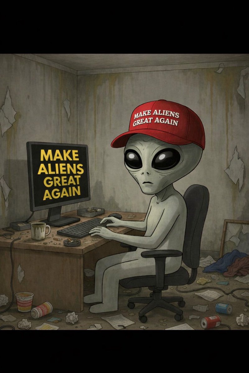 Make Aliens Great Again tweet media