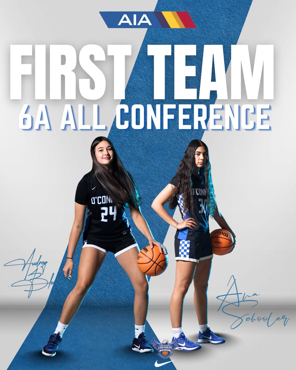 ocgbball's tweet photo. Congratulations Audrey Bhesania &amp; Ava Schooler for their 6A First Team All-Conference selections.

Another big accomplishment for these two amazing student athletes this season! 

@Audreybhesania @AvaSchooler30 https://t.co/MosQ940He7