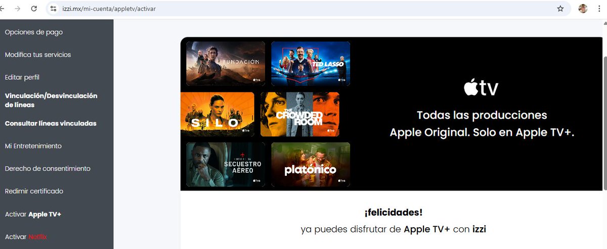 Checo_1288's tweet photo. @izzi_mx @disneyplusla ES UNA ESTAFA. CAMBIÉ EL PLAN POR LOS STREAMING Y NO SIRVE NI APPLE NI NETFLIX Y SEGÚN IZZI TIENE FALLA PERO LLEVO MÁS DE 2 MESES Y DICEN QUE NO ES SU CULPA . @Profeco SINO CUMPLEN CON EL CONTRATO QUÉ APLICA? https://t.co/YNTaHCuXWG