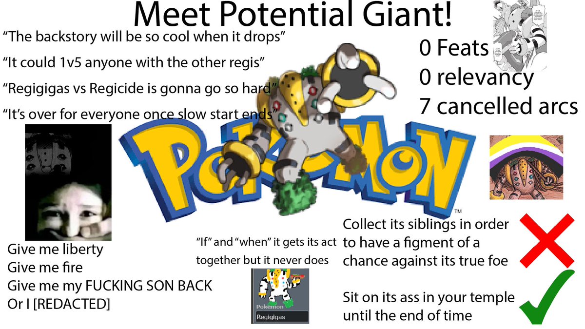 Regigigas tweet media