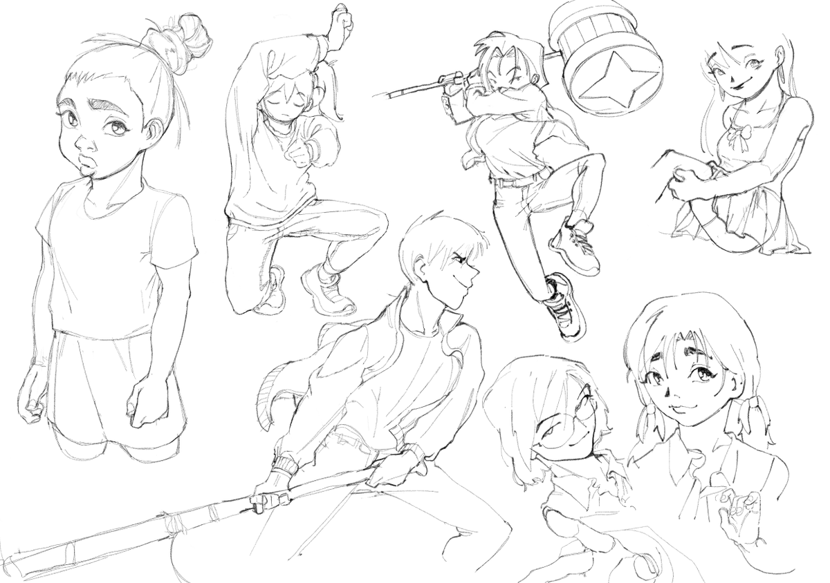 NachigoK's tweet photo. sketches https://t.co/J26BOf6Pa1