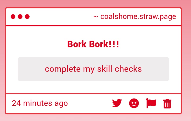 Coal Carolynne Jr. (Easter edition) tweet media