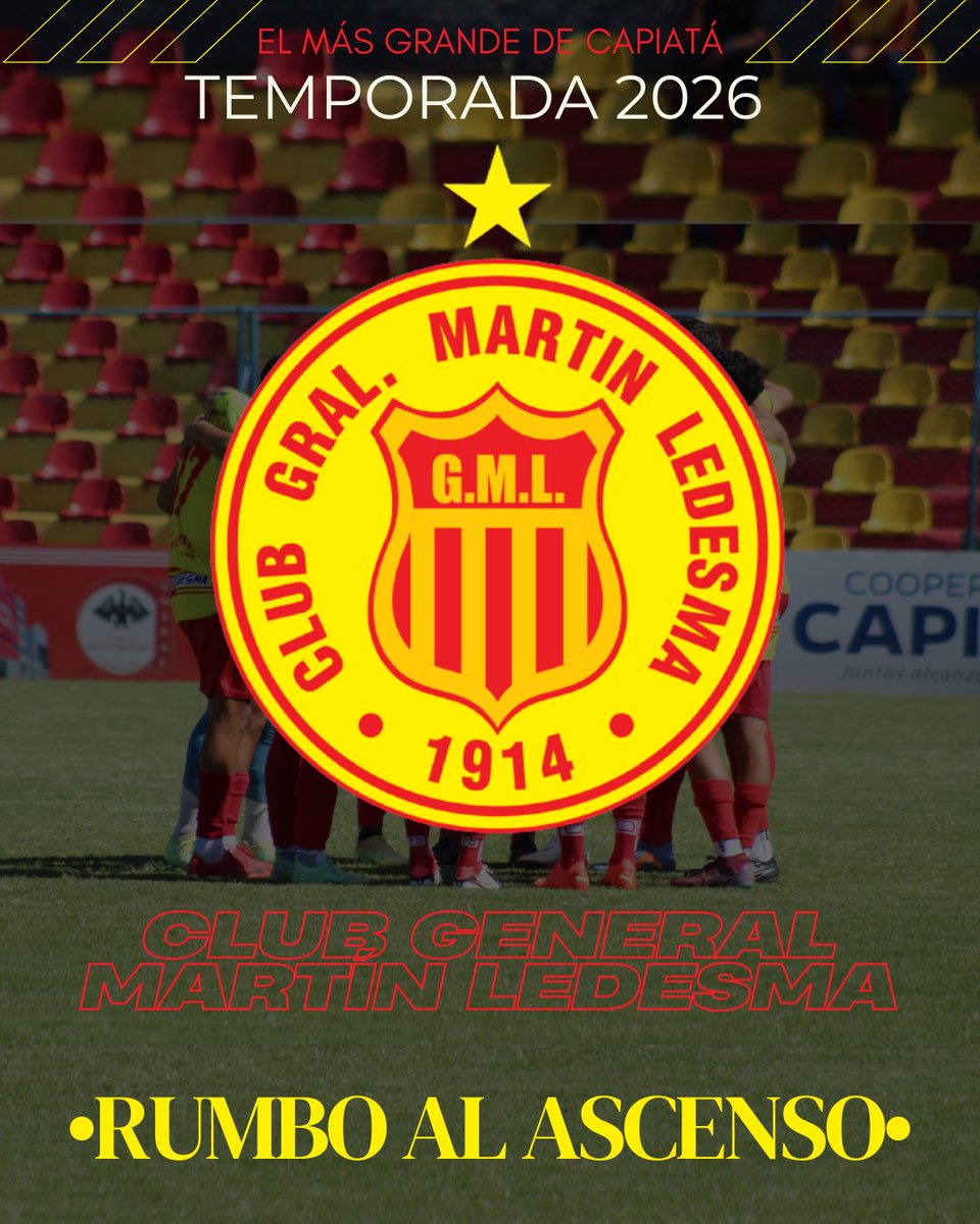 Nueva temporada ya empezó dale play ▶️❤️💛😉

𝐂𝐋𝐔𝐁 𝐆𝐄𝐍𝐄𝐑𝐀𝐋 𝐌𝐀𝐑𝐓𝐈́𝐍 𝐋𝐄𝐃𝐄𝐒𝐌𝐀, 𝐌𝐀́𝐒 𝐆𝐑𝐀𝐍𝐃𝐄 𝐃𝐄 𝐂𝐀𝐏𝐈𝐀𝐓𝐀́ 𝐑𝐔𝐌𝐁𝐎 𝐀𝐋 𝐀𝐒𝐂𝐄𝐍𝐒𝐎 🏆