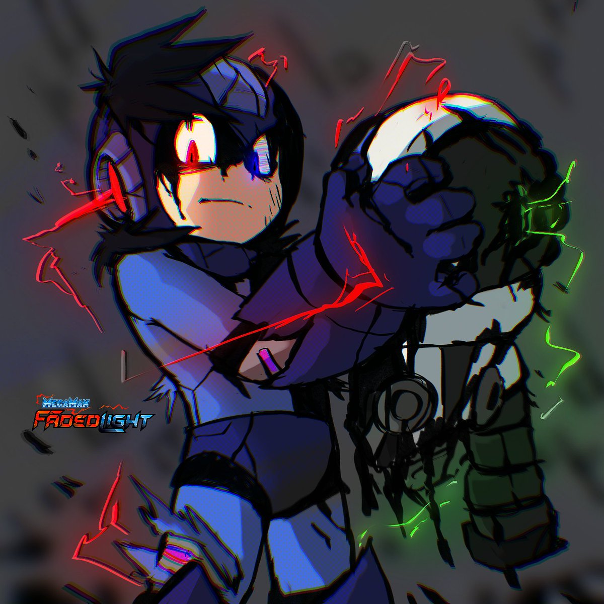 Mega Man: Faded Light tweet media