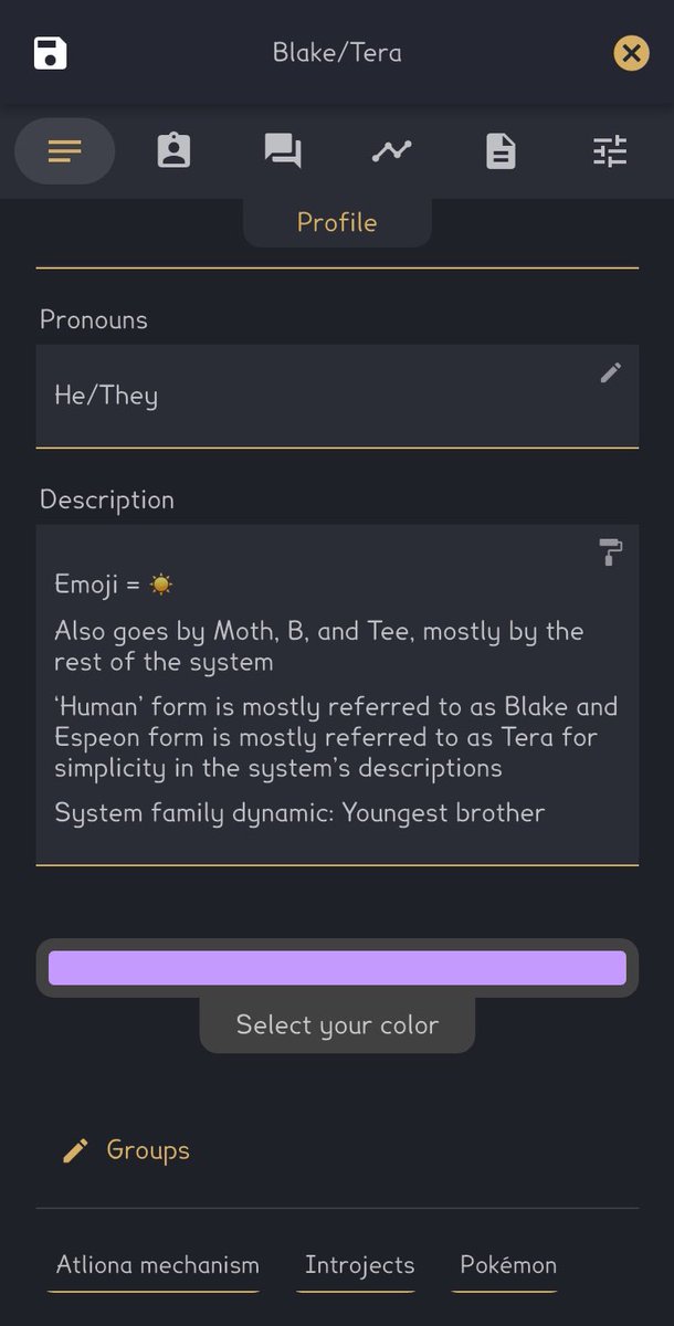 Zurua3clipse's tweet photo. I’ve been talking more about our system recently and I thought I might as well make a post about myself as the host
So
Uh
Hi, I’m Blake, I also go by Tera
I’m the host of the Atliona Mechanism (or Atliona Collective?? We’re undecided)
(credit in last image) https://t.co/raL3Xhhe7n