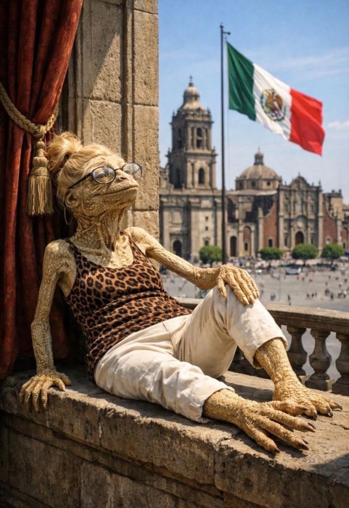 <a href="/Hans2412/">Hans Salazar 🇲🇽🇵🇸🇨🇺🇻🇪</a> <a href="/Claudiashein/">Claudia Sheinbaum Pardo</a> Sigan inflando a la lagartija de palacio con sus mentiras y montajes.