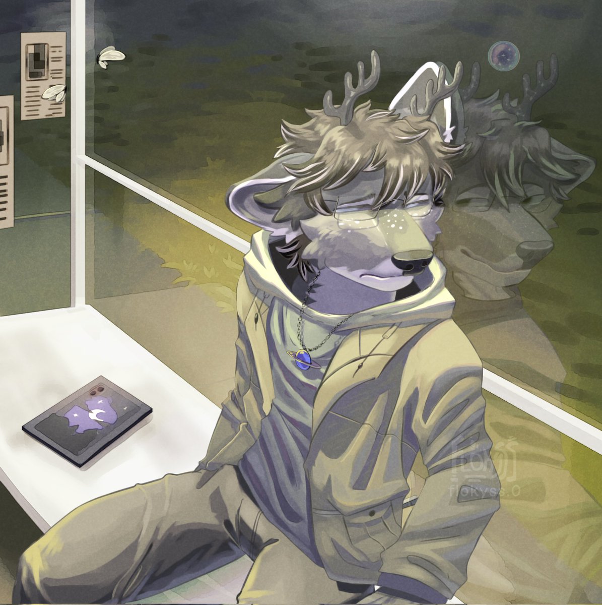 Waiting at the bus station 😧

Comm for <a href="/rumbi_iiiii/">rumbi</a> ! Hehe tysm