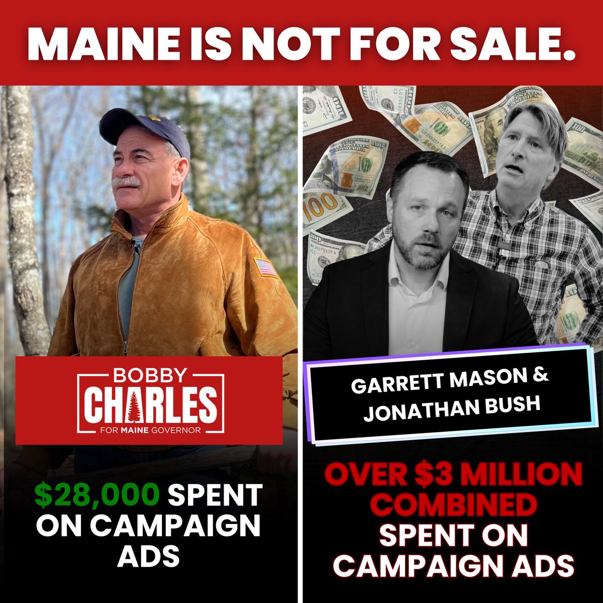 Bobby Charles for Maine Governor tweet media