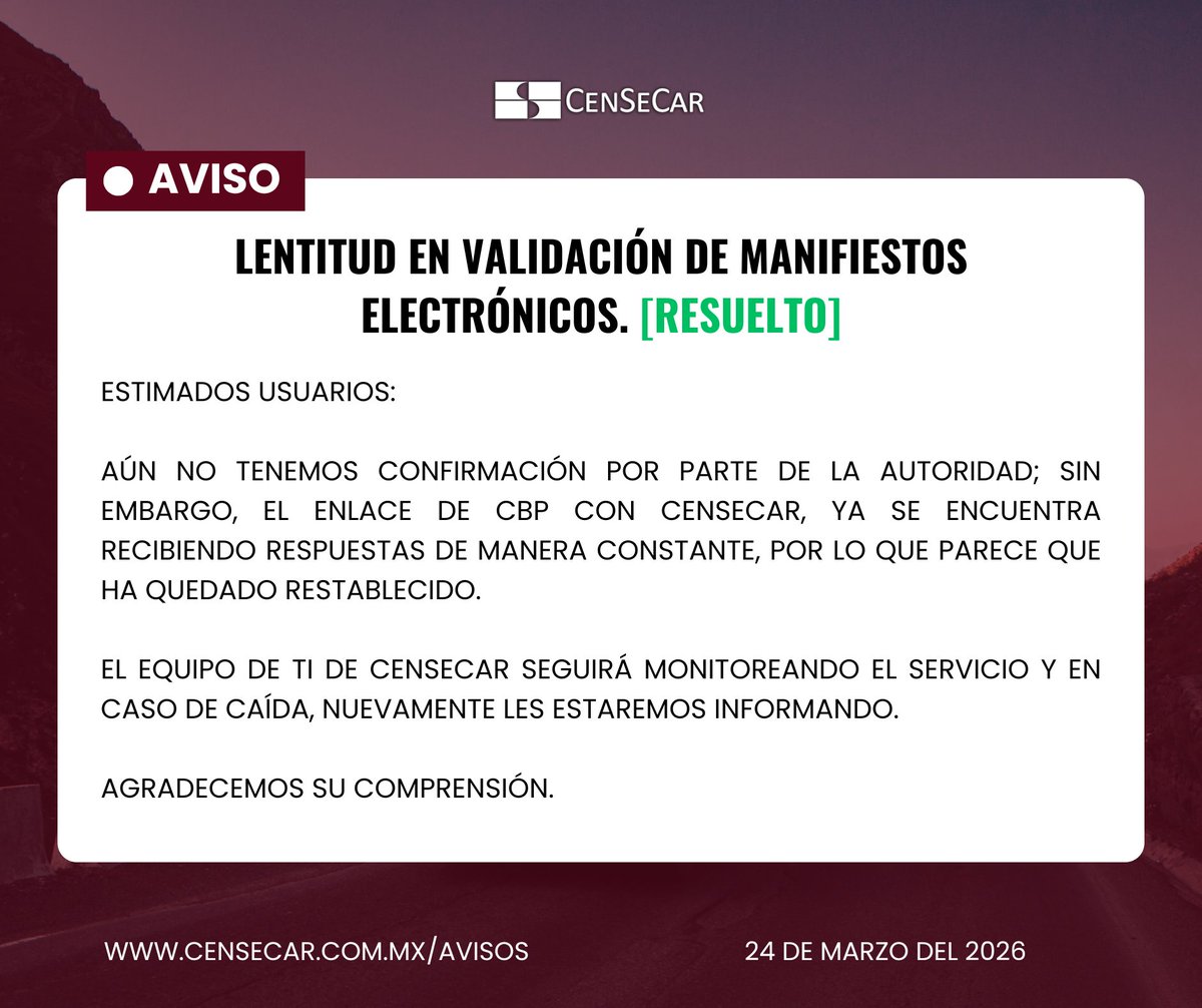 Central de Servicios de Carga de Nuevo Laredo tweet media