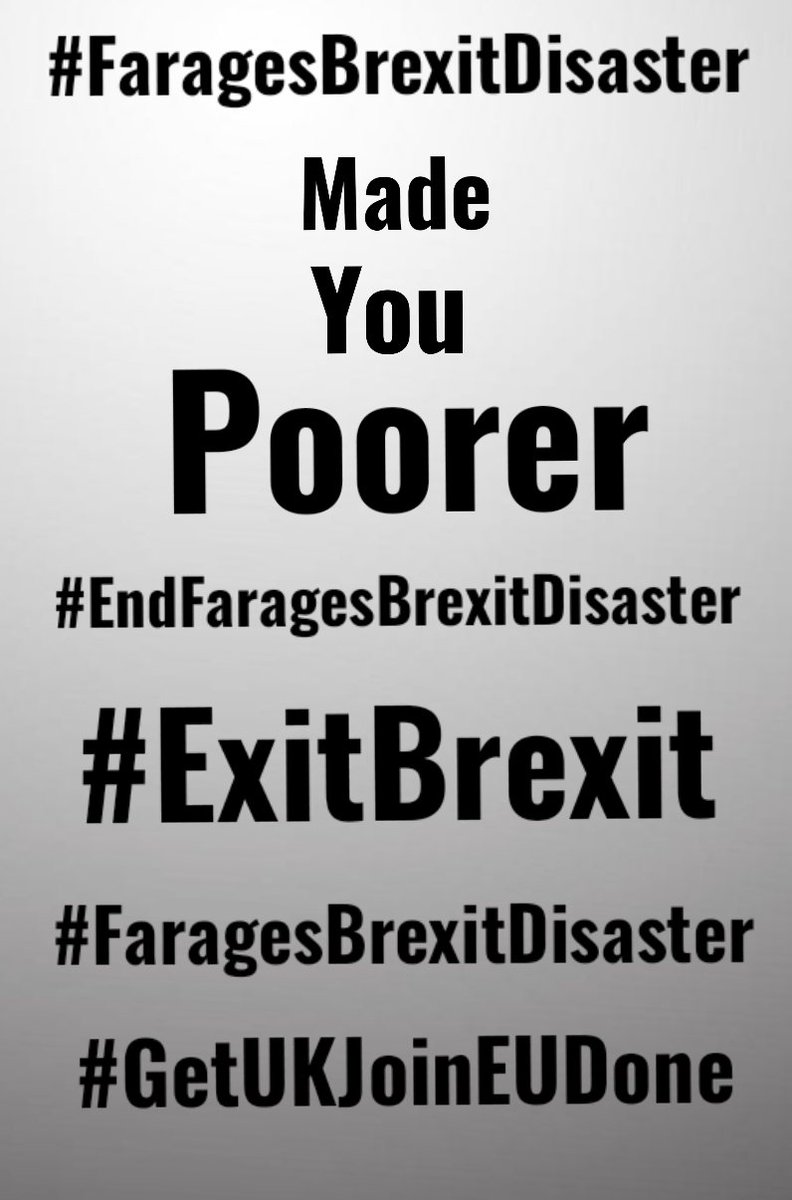 ScotsFitbaFan's tweet photo. @Nigel_Farage #FaragesBrexitDisaster broke Britain.  #NeverVoteReform, #ReformRussianBribes, #FaragesBrexitDisasterBoats, #ExitBrexit, #PutinBackedBrexit, #GetUKJoinEUDone. https://t.co/P1WW5Ppoza