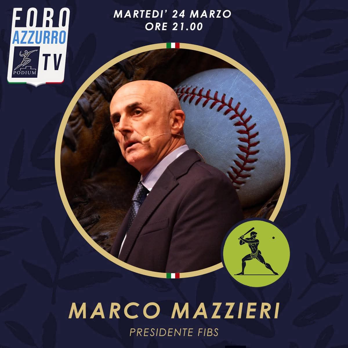 ChrisVaccaro's tweet image. In one of his first post-#WBC interviews, Italian Baseball/Softball President Marco Mazzieri talks about the experience and what's next on the latest episode of Foro Azzurro Podium TV.

📺 Watch here: youtube.com/watch?app=desk…