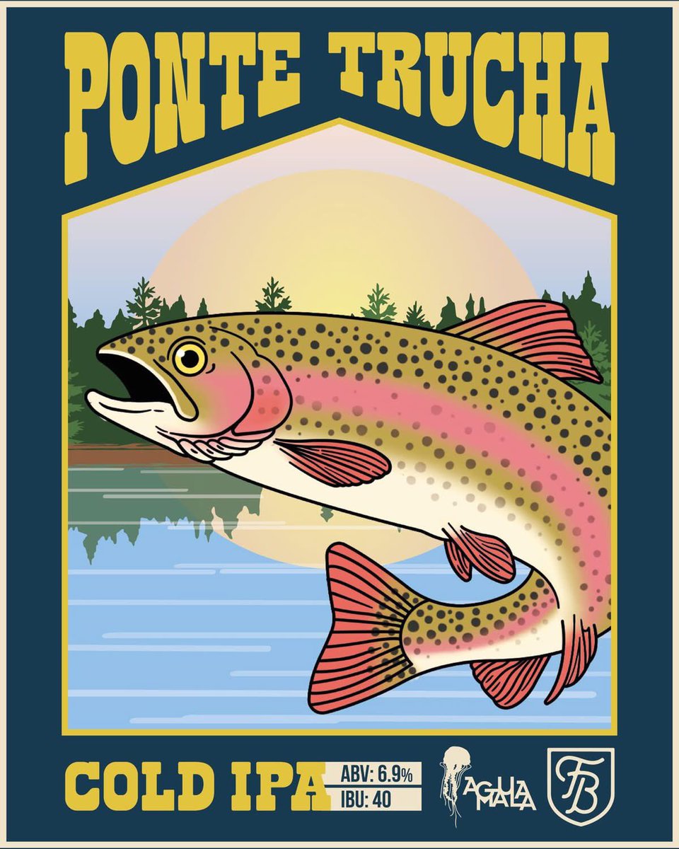 Si no te pones trucha, te pierdes está gran Cerveza.