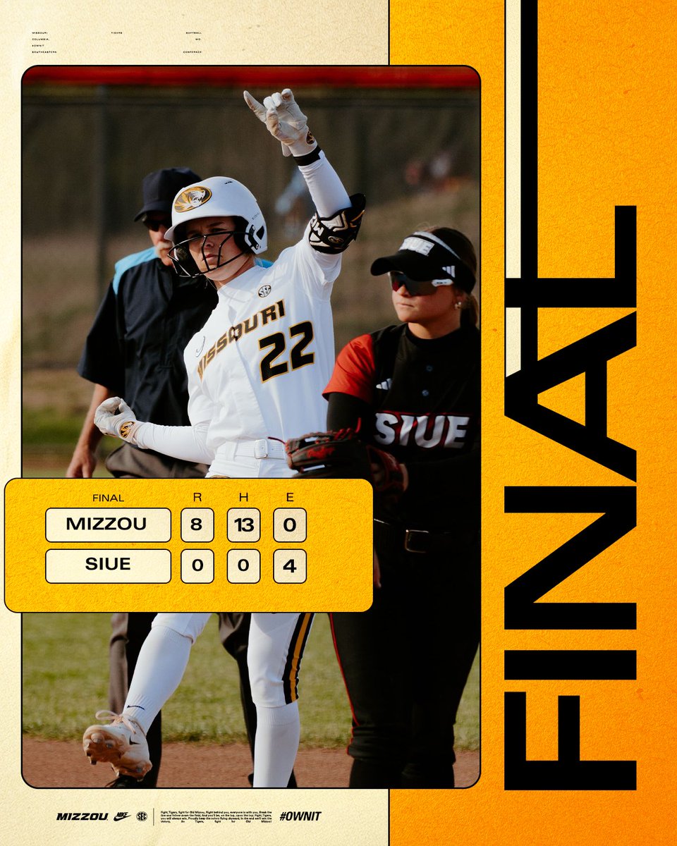 Mizzou Softball tweet media