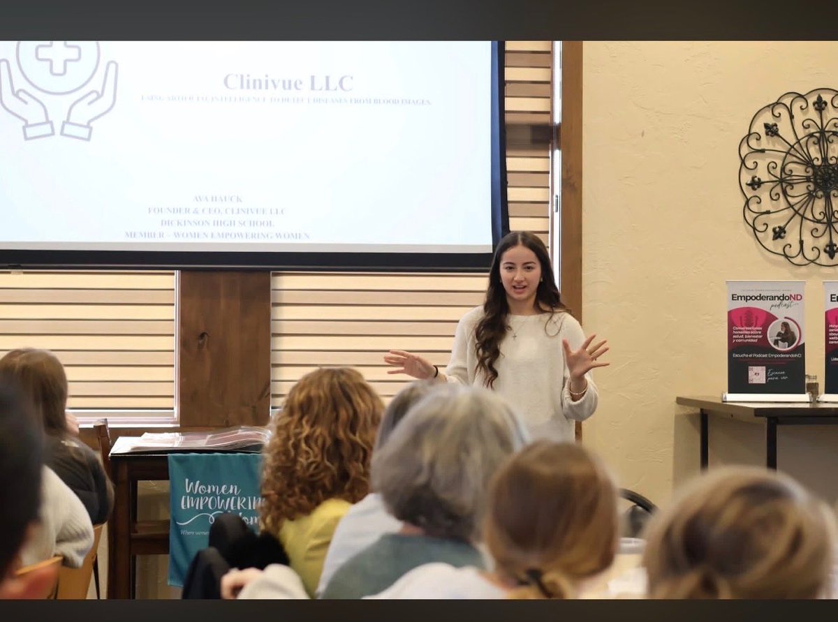 I had so much fun presenting my company to this amazing group of women! 

I became a member of the Women Empowering Women non-profit in June of 2024. At that time, I barely had a cardboard prototype model of the Clinivue device. Despite this, I gained the support of this amazing
