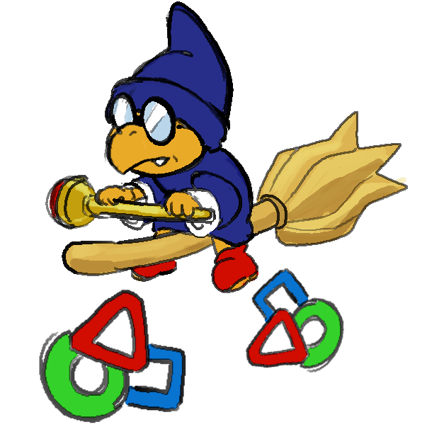 「Bike idea i had for Kamek if he was in M」|Toonyのイラスト