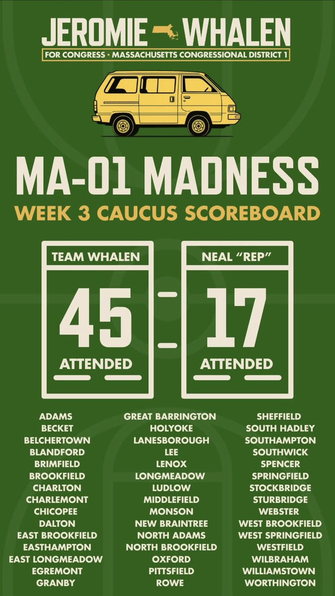 Jeromie Whalen For MA-01 tweet media