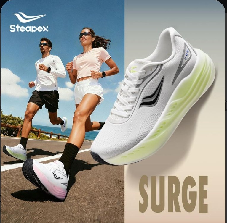 P_SChuin's tweet photo. Steapex SURGE รองเท้าผ้าใบชายหญิง ระบายอากาศดีเยี่ยม ไม่ร้อนอับชื้น ใส่ได้ทั้งชีวิตประจำวันและออกกำลังกายระดับมืออาชีพ พร้อมเทคโนโลยีพื้นหนานุ่มกันกระแทกแบบ Supercritical https://t.co/KSc6lxVNsn https://t.co/WqMaG7bmCt