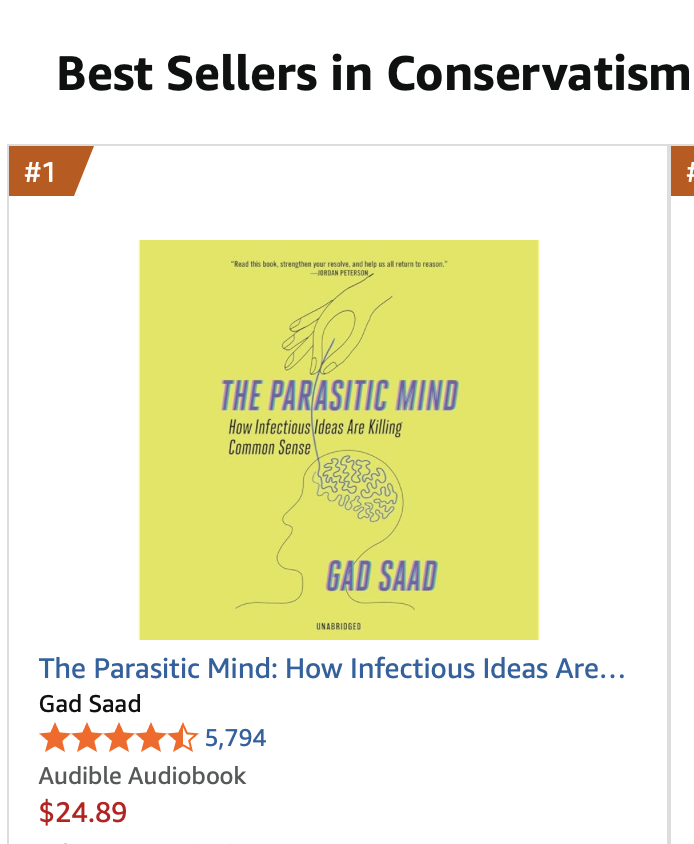 Gad Saad tweet media