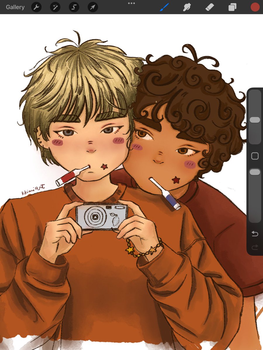 kkimiart's tweet image. fuq AI, here's a WIP for y'all 🤩 
If you're an artist or love art, please let's be mutuals 🥹🥹

#artph #artmoots