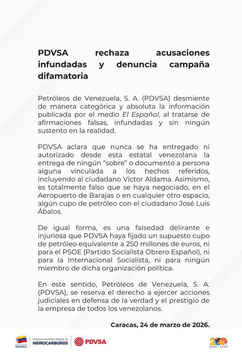 PDVSA tweet media