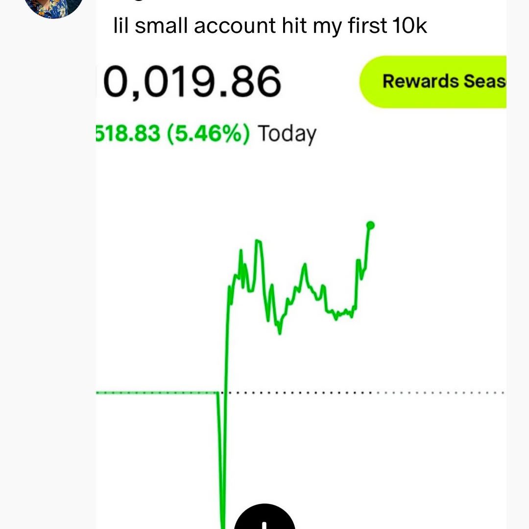 Shanice6513's tweet photo. $5k Yesterday, $50k today and  the team ate today as well, that’s a good day!

Any day you can get some green pot this market from trading, is a day you buy back some of your freedom.

Imagine Hitting your first $10k from trading?, money you didn’t have to clock in for.

#Trade. https://t.co/JVUPaAWsXx