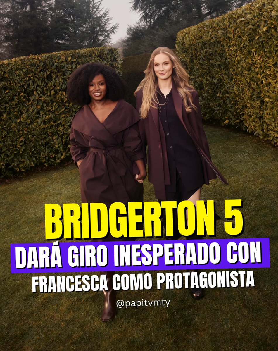 #Entretenimiento | Aunque la cuarta entrega aún está reciente, la plataforma Netflix ya comenzó a revelar pistas sobre lo que vendrá en la quinta temporada, que promete una nueva historia centrada en el amor, las decisiones personales y los conflictos emocionales.

#Bridgerton