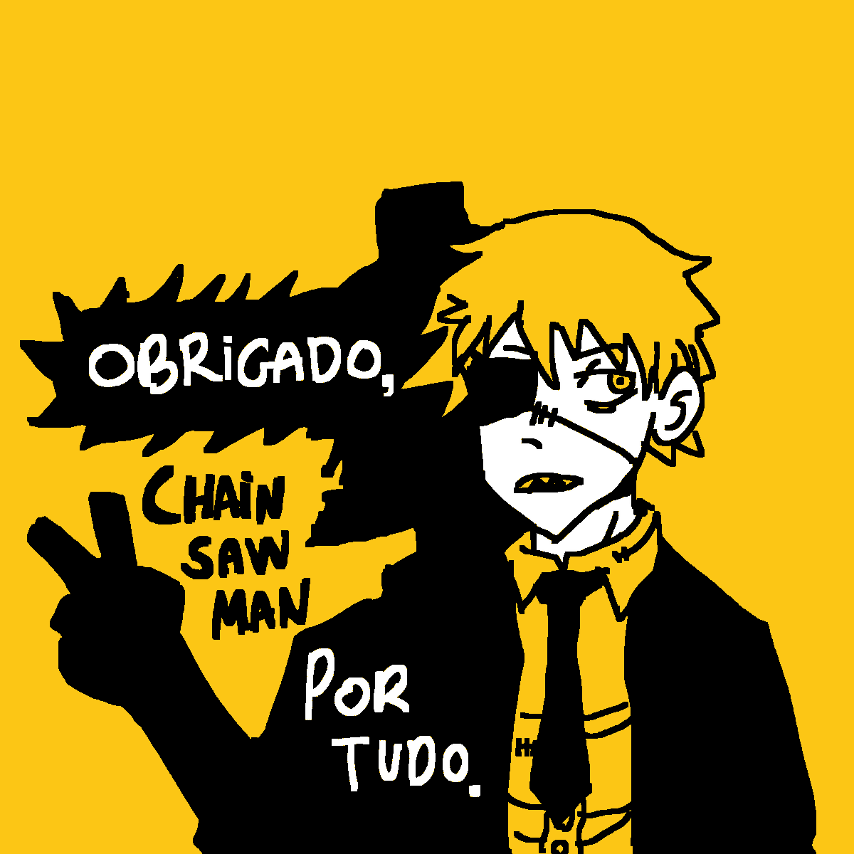 Dyom1000000's tweet photo. Pra dizer que eu participei da despedida, obrigado Chainsawman
#CSM232 https://t.co/Xzpd3v0UHY