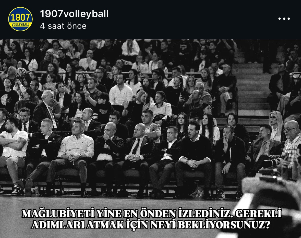CubukluFile's tweet photo. 🚨1907 Volleyball’dan antrenör ve yönetim istifası talebi! https://t.co/BLXvu4mSjx