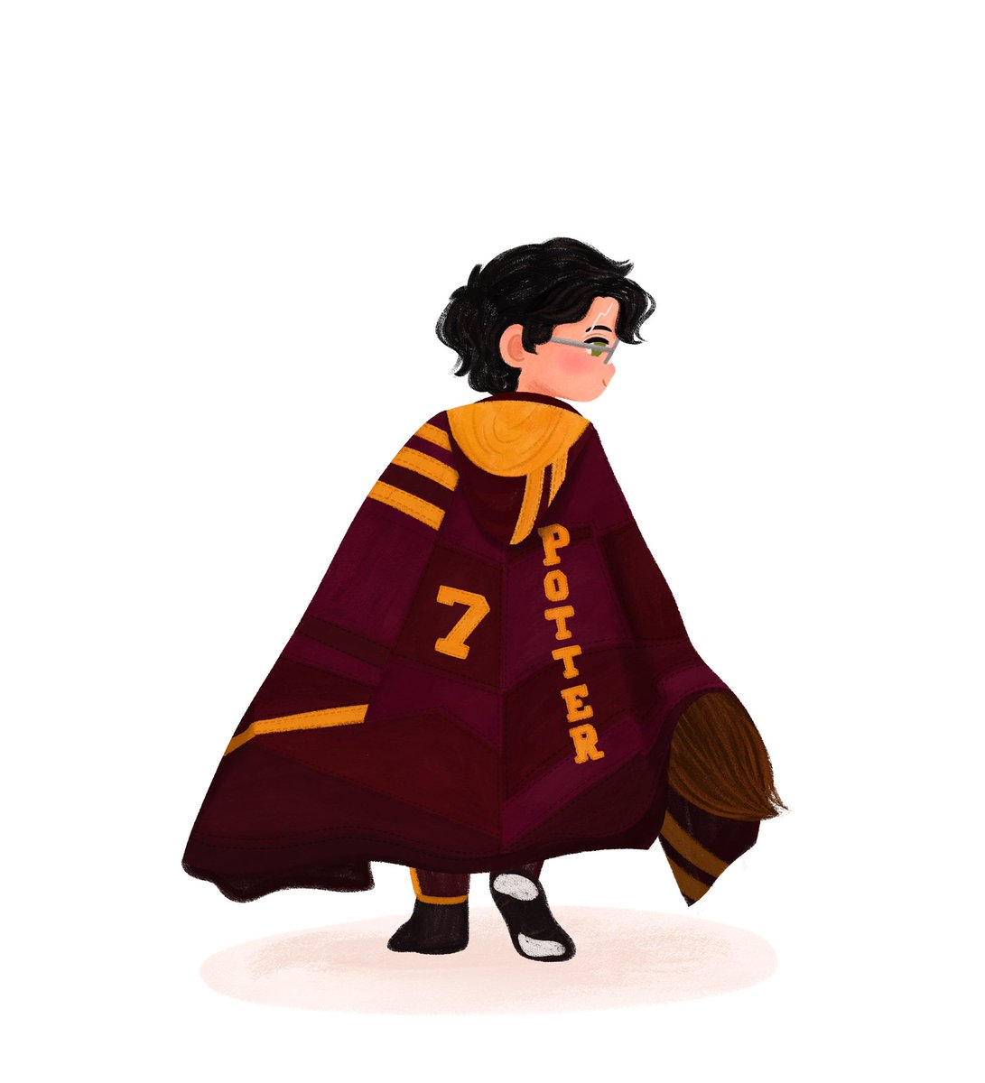 blossom_weasley's tweet photo. The magic never ends ⚡️ 
#HarryPotter 
#Illustration 
#HarryPotterSeries https://t.co/BzbfO67QG4