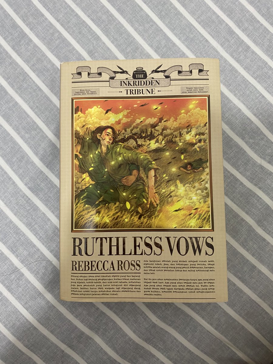 grumpy_girlll's tweet photo. wts preloved novel ruthless vows by rebeca ross. masih mulus dan bisa pake tokren 🍊 80k nett #zonauangㅤ #zonajajan https://t.co/61LFWgLQxw