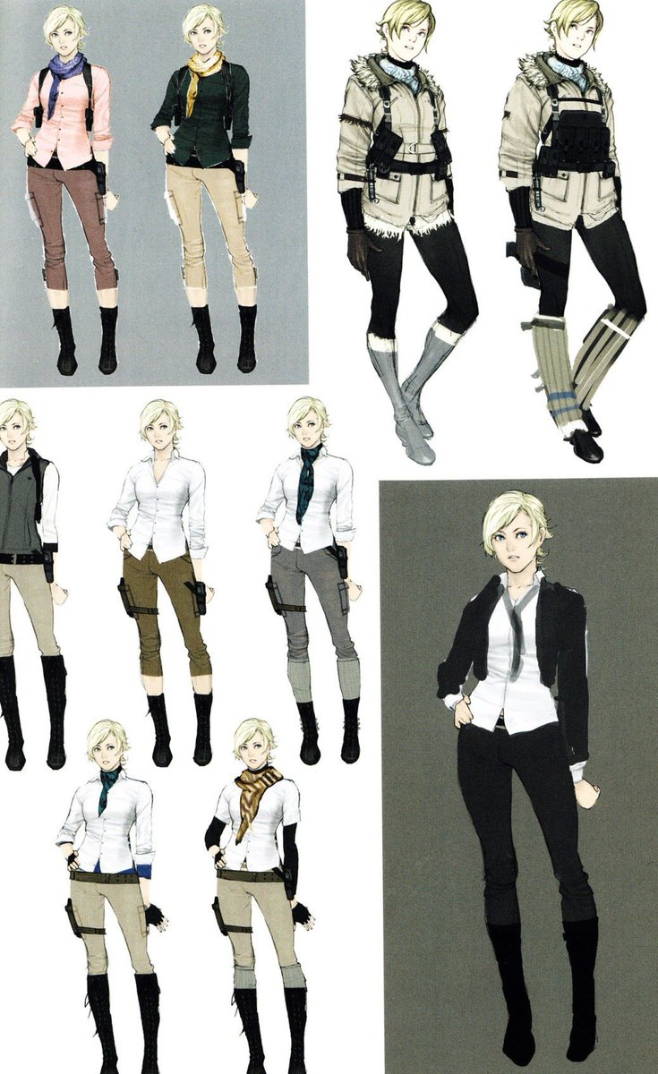 Resident Evil 6 | Sherry Birkin Concept Art
