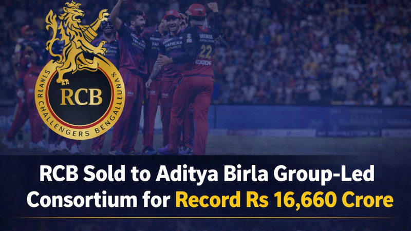 NRIPage's tweet image. RCB Sold to Aditya Birla Group-Led Consortium for Record Rs 16,660 Crore

nripage.com/articles/sport…

#SportsGames #rcb #nripage #adityabirlagroup #ipl #franchise #recordsale #cricketnews #boltventures #blackstone #kumarmangalanbirla