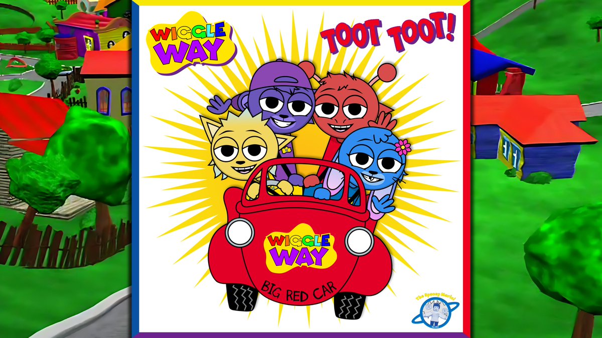 Wiggle Way's Toot Toot! is out now on YoutTube! ❤️💛💙💜🚗 #sprunki #sprunkioc youtube.com/playlist?list=…