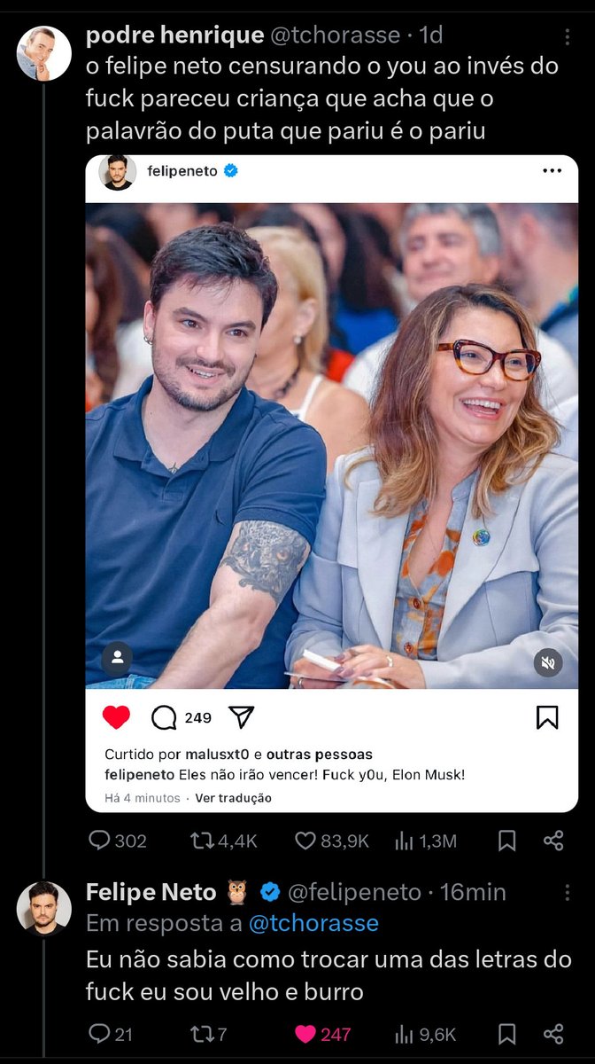 podre henrique tweet media