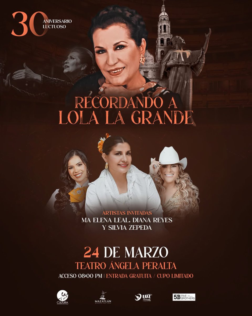 SilviaZepedaMx's tweet photo. Hoy se cumplen 30 años de que la gran #LolaBeltran ya no está físicamente en nuestro plano terrenal, pero su legado y su voz serán eternos 🙏🏻🤍

Para mí es un privilegio esta noche rendirle homenaje en el Teatro Ángela Peralta en el evento RECORDANDO A LOLA LA GRANDE 😭🙏🏻🕊️ https://t.co/2iFBKcnT1s