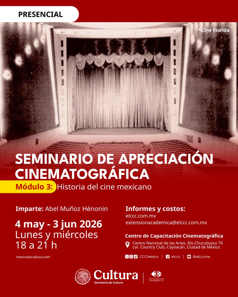 Centro de Capacitación Cinematográfica tweet media