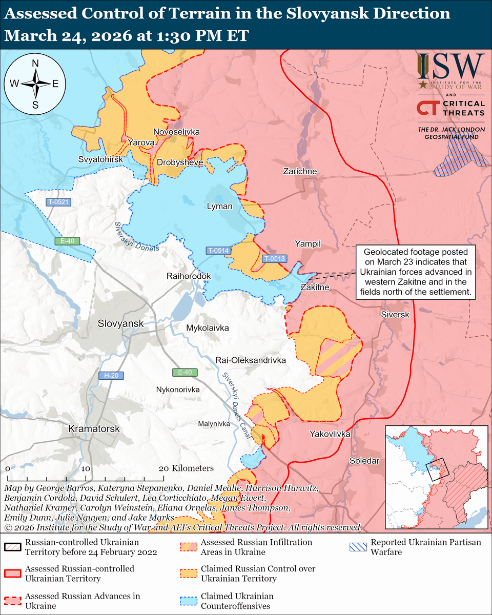 Institute for the Study of War tweet media