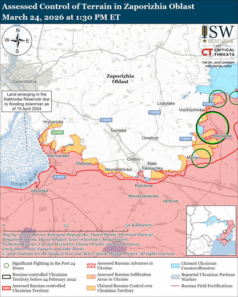 Institute for the Study of War tweet media