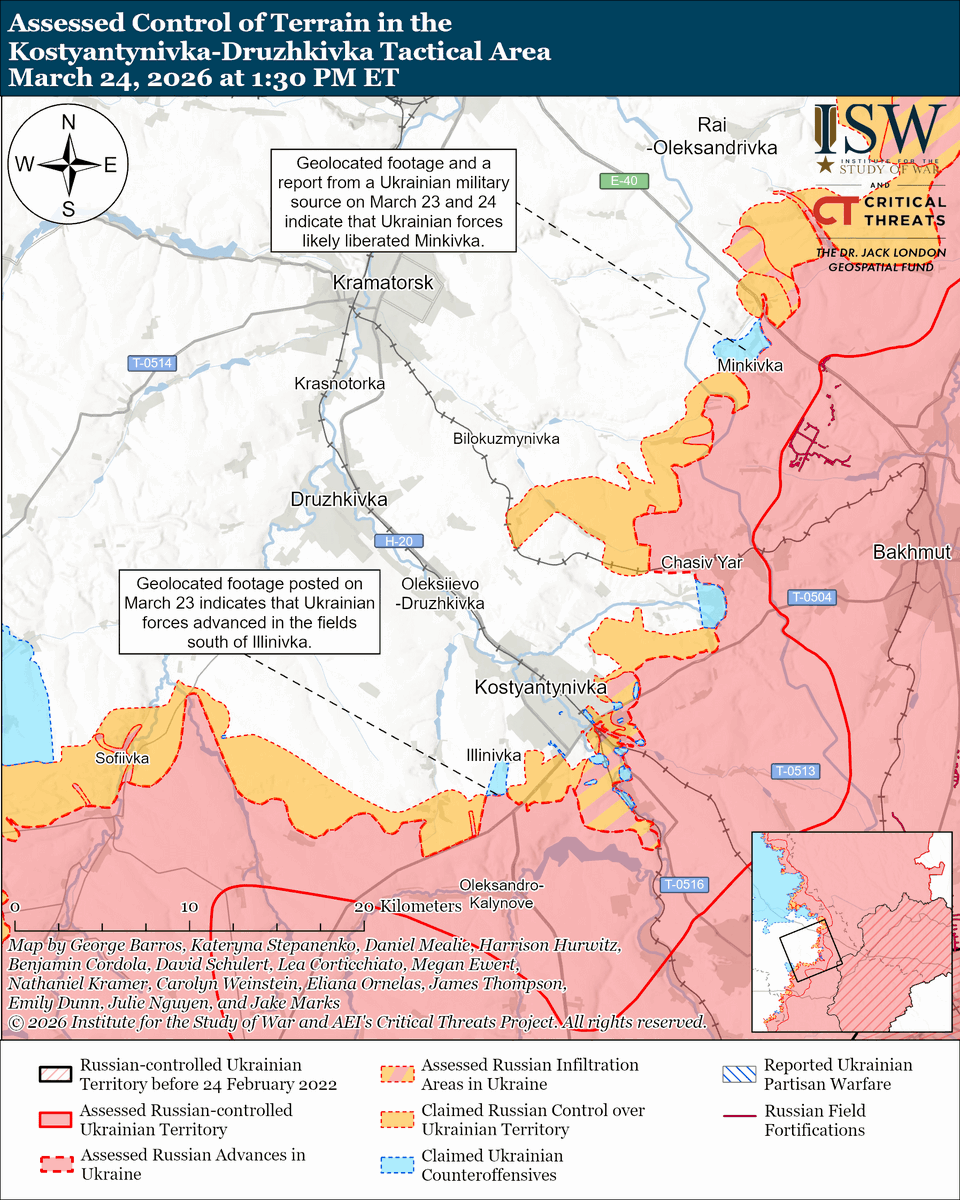 Institute for the Study of War tweet media