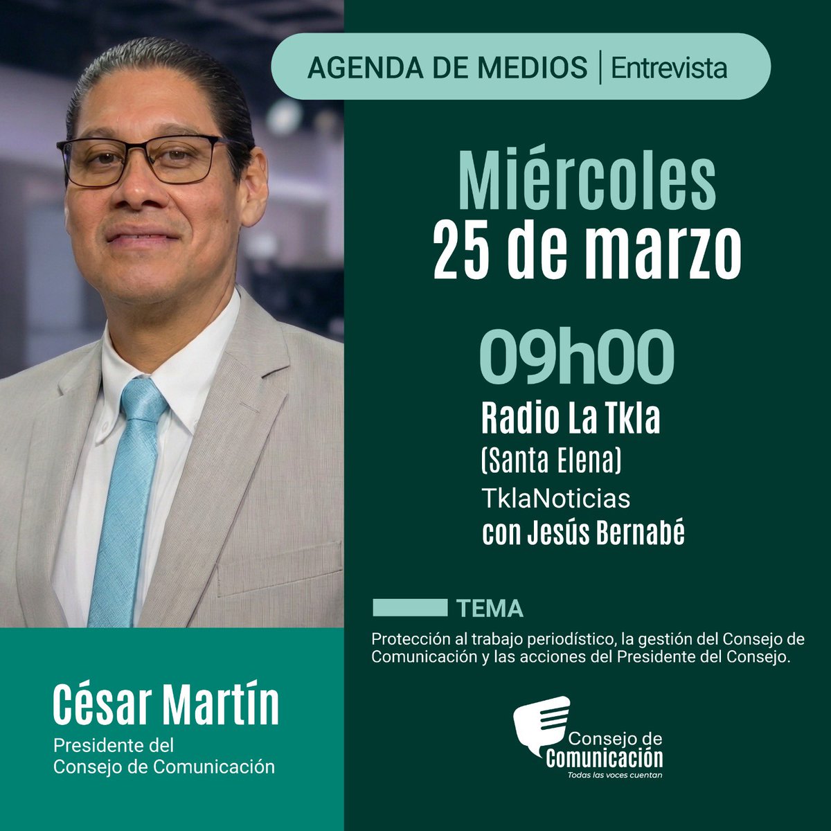 Consejo de Comunicación tweet media