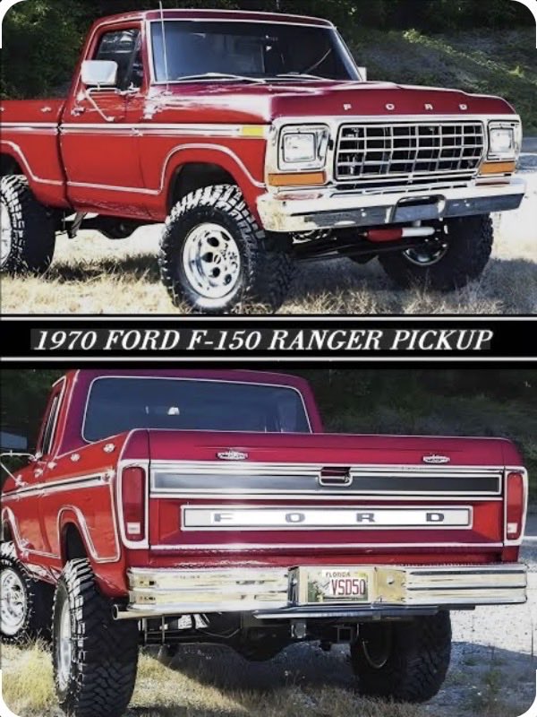 Skyhaugs's tweet image. Would you but a 1970 ford F150 with a 300 six modern 6 speed trans maybe fuel injection that uses a tablet for the Ecm.