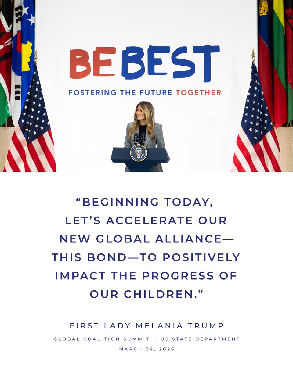 First Lady Melania Trump tweet media