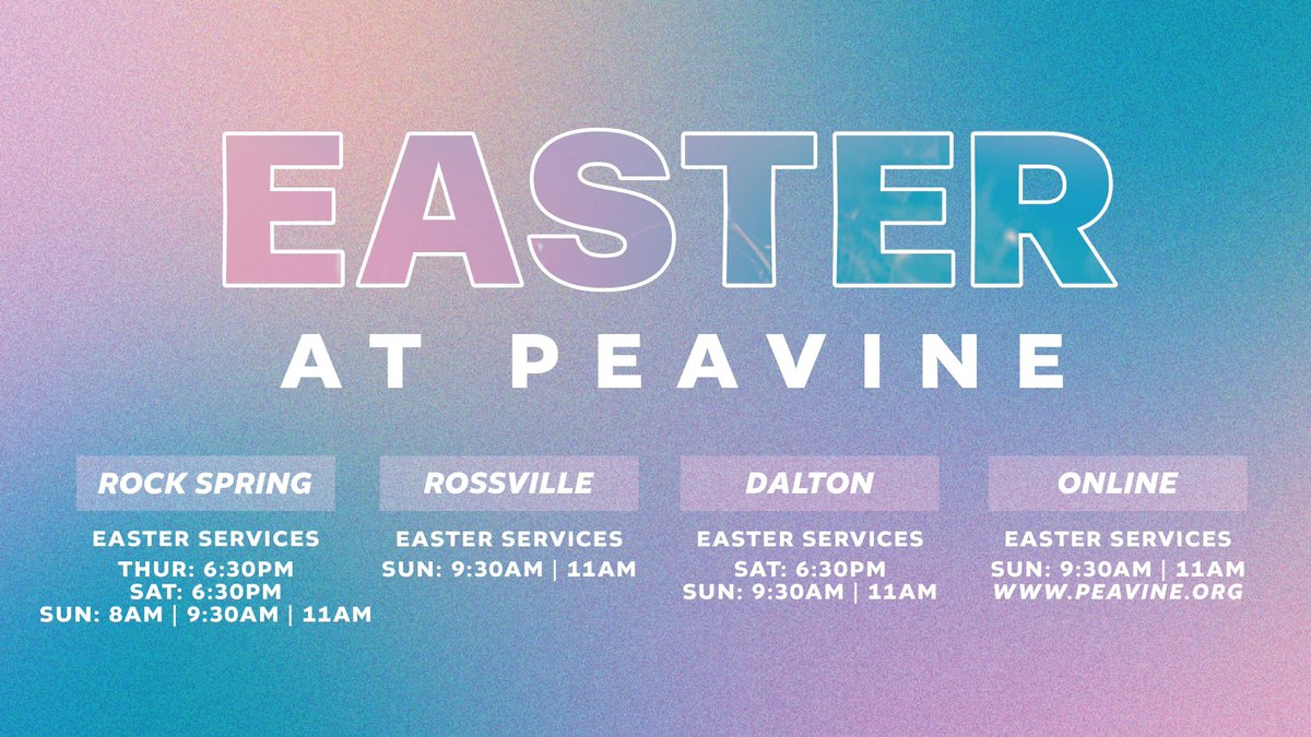 Peavine Baptist tweet media