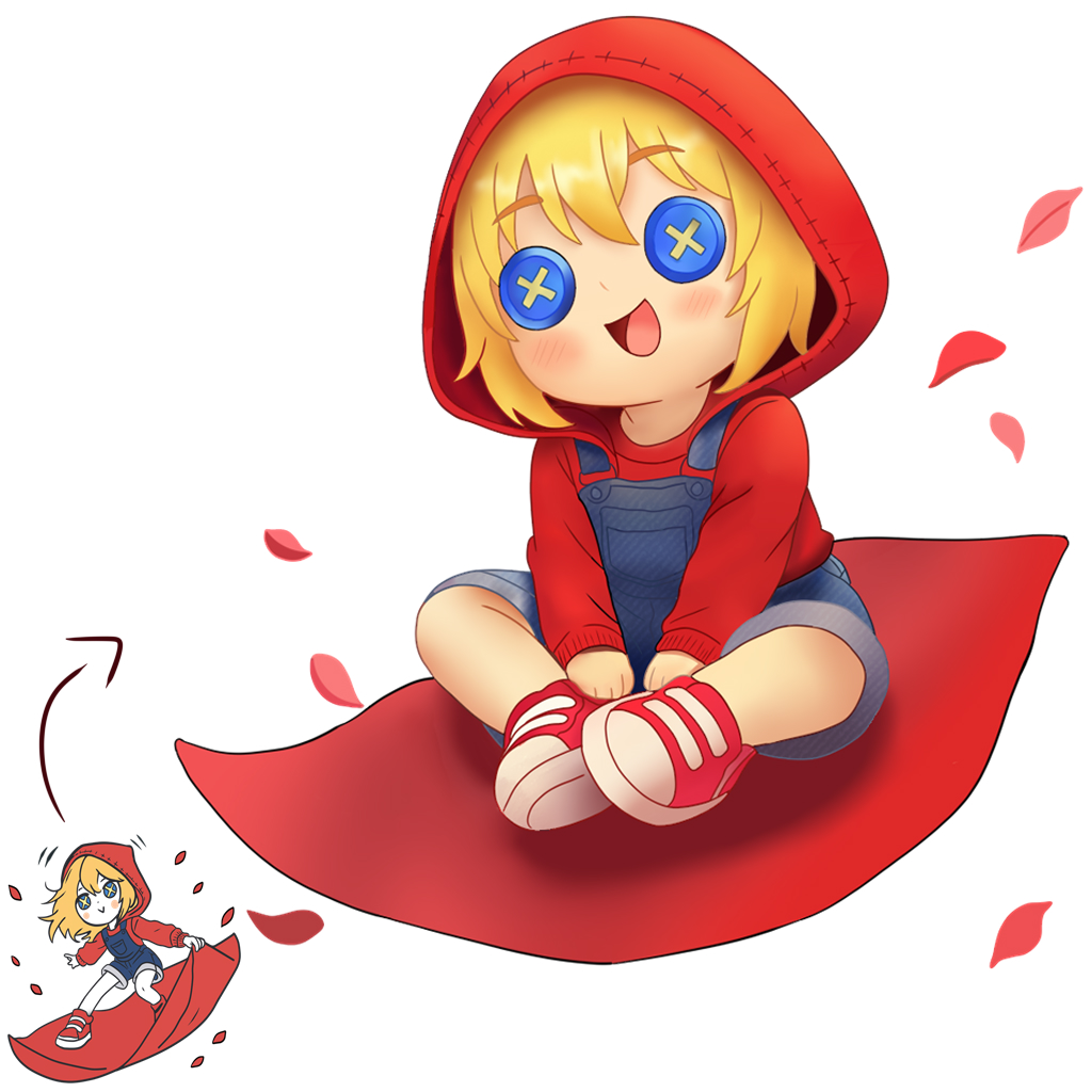 Red_trainer_Art's tweet photo. Small detail about her, she occasionally becomes a plushie, don’t ask why it just happens https://t.co/G8QfcABmUc