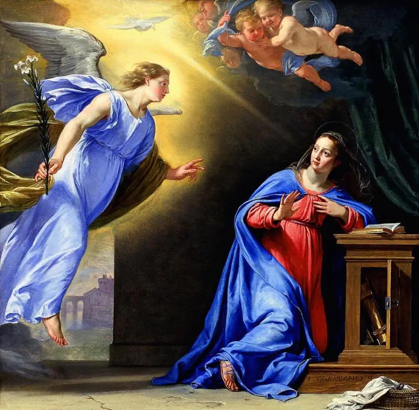 RosaryMum's tweet image. March 25th, Solemnity of the Annunciation of the Lord
