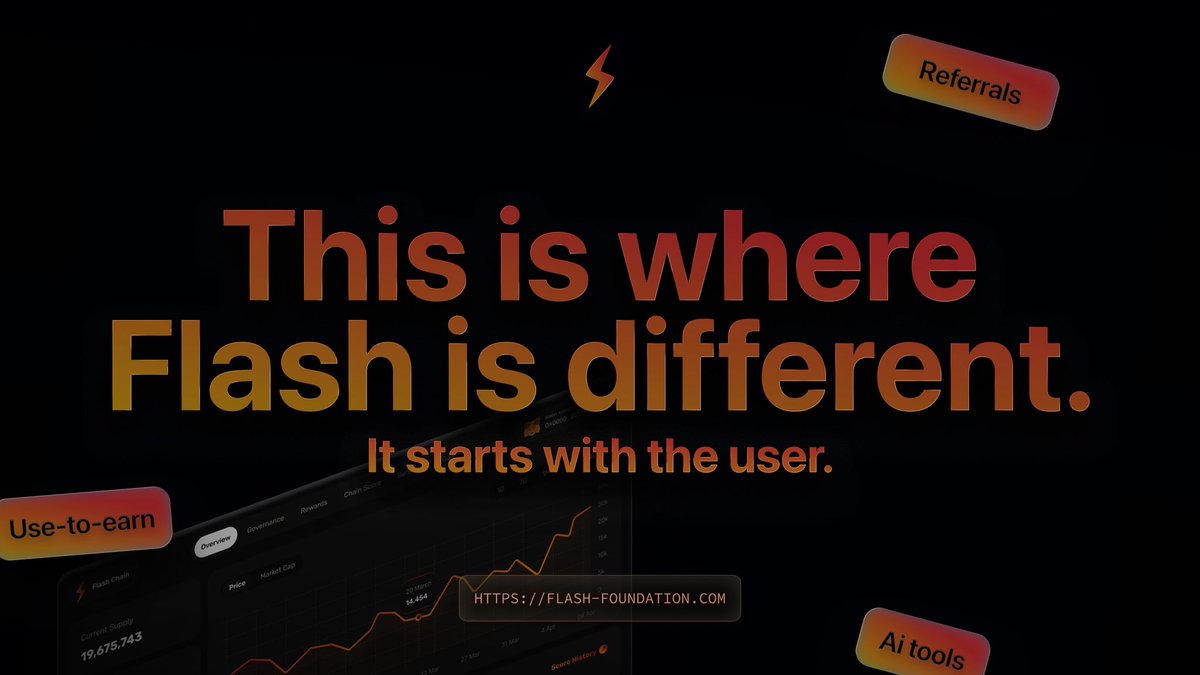 Flash Blockchain tweet media