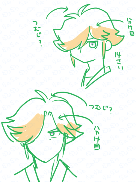 伊達さんを描くにあたって最大の悩みだったつむじがさ
おじになったら分け目よりになったことですげえ描きやすくなるんだけどこれは私的に大革命すぎるｗ