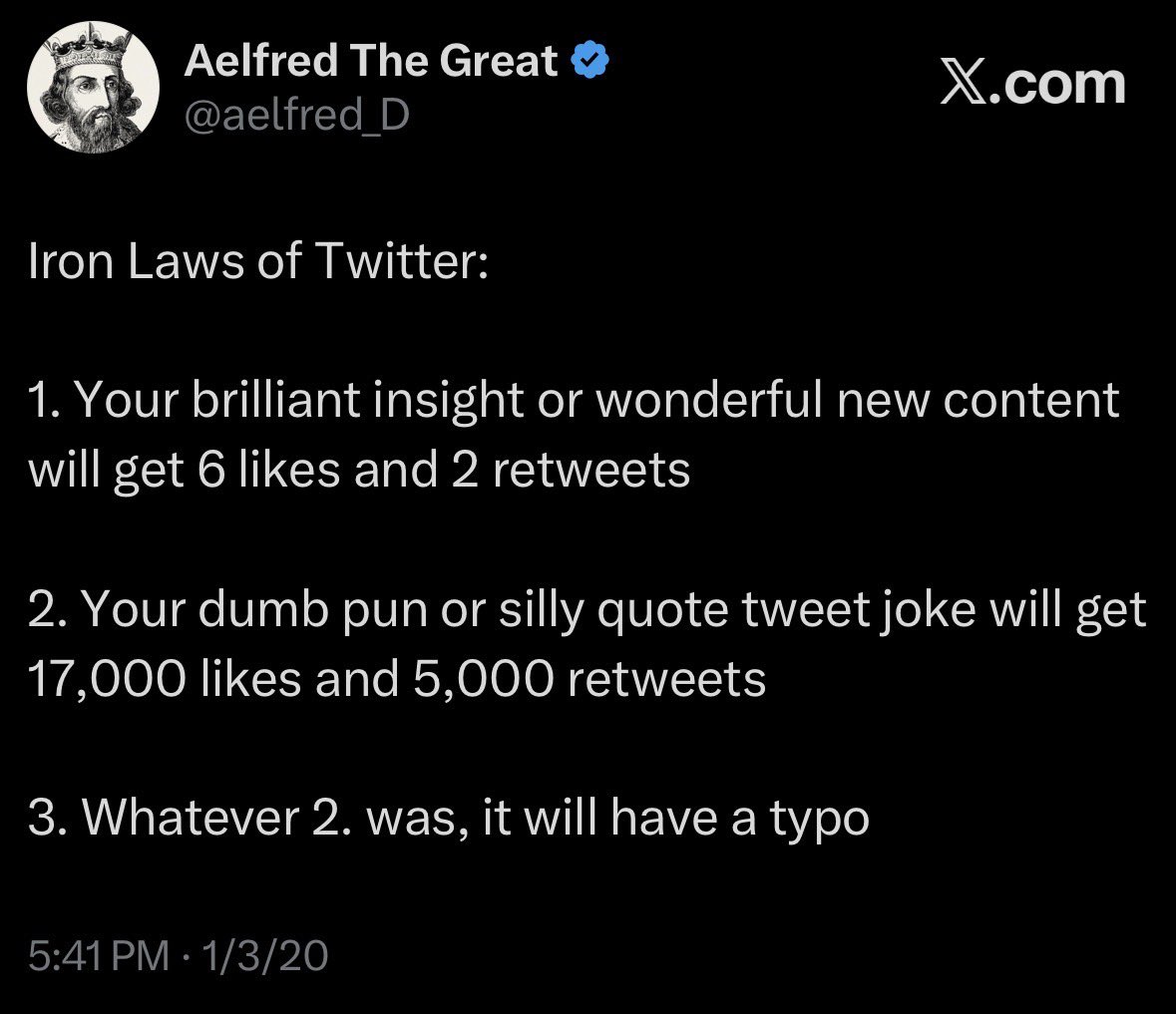 Aelfred The Great tweet media